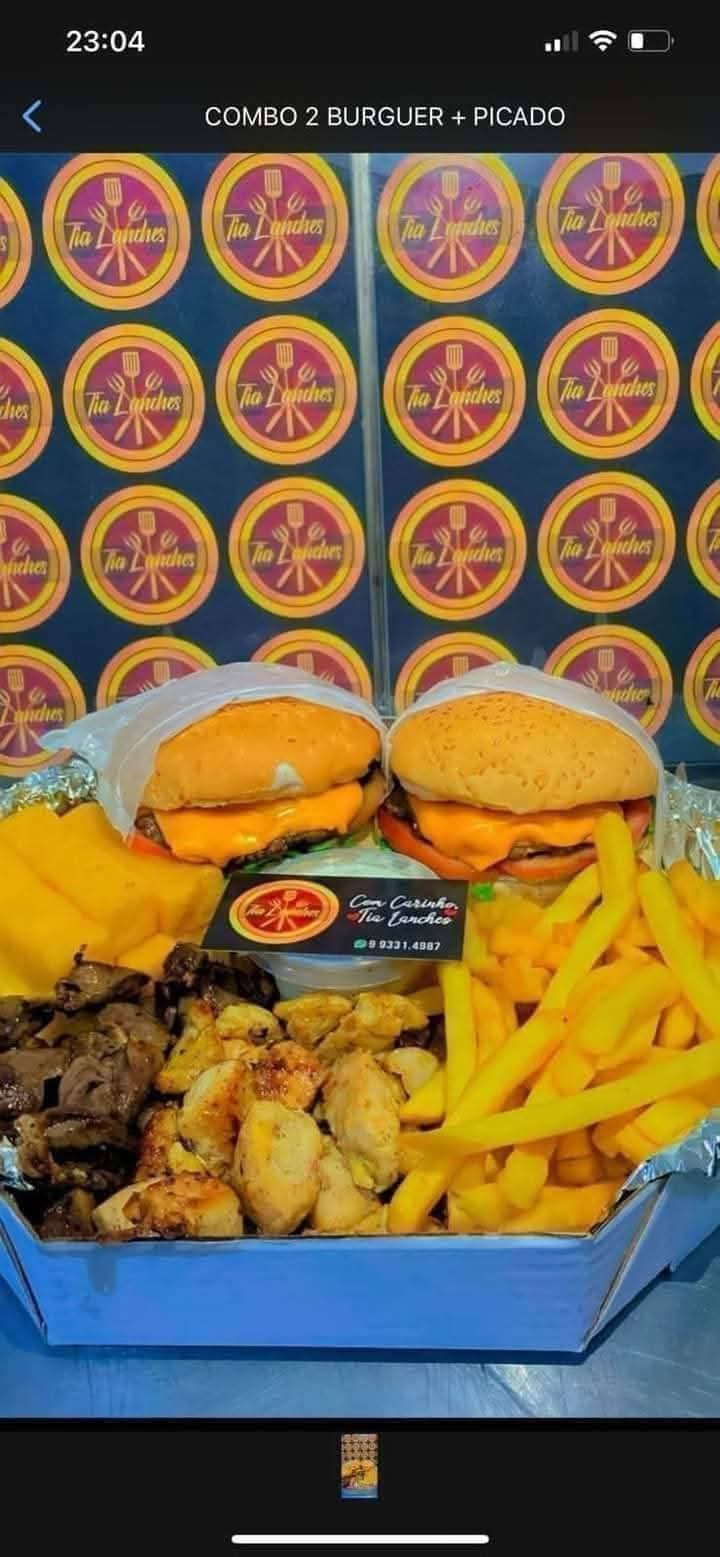 Combo Casal (2 Burguer + Coração, frango, polenta, fritas, maionese da casa)